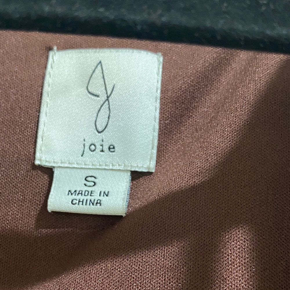 Joie Brown Eyelet Mini Dress - Picture 2 of 5